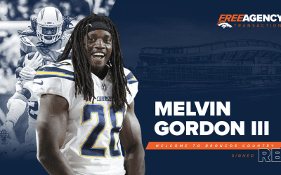 Broncos officially sign RB Melvin Gordon to two-year deal